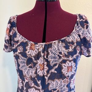 Knox Rose Boho Flowy Maxi Dress Size S NWT